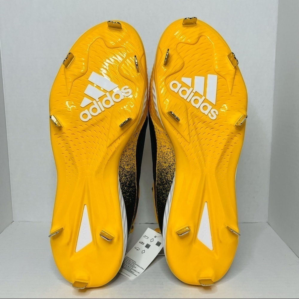 Adidas Baseball Metal Cleats Core Men’s Sz 12.5 - Picture 8 of 8